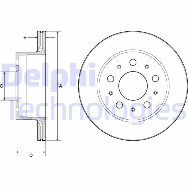 FREN DİSKİ ARKA FIAT DUCATO 06 PEUGOET BOXER 06 CITROEN JUMPER 06 300x22x19.9MM