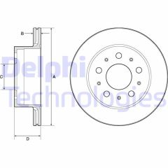 FREN DİSKİ ARKA FIAT DUCATO 06 PEUGOET BOXER 06 CITROEN JUMPER 06 300x22x19.9MM