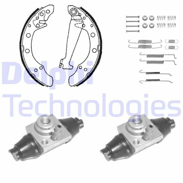 FREN PABUÇ KİTİ ARKA VW POLO 05/97 08/05