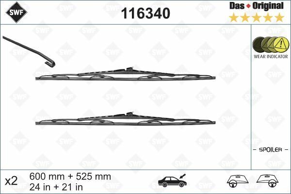 SİLECEK SWF 60 52.5cm SPOİLERLİ LGN II-VIVARO