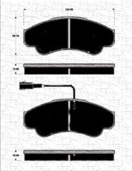 ÖN FREN BALATASI FİŞLİ BOXER 02/06 JUMPER 02/06 DUCATO 02/06 B.Y TİP 1800 KG