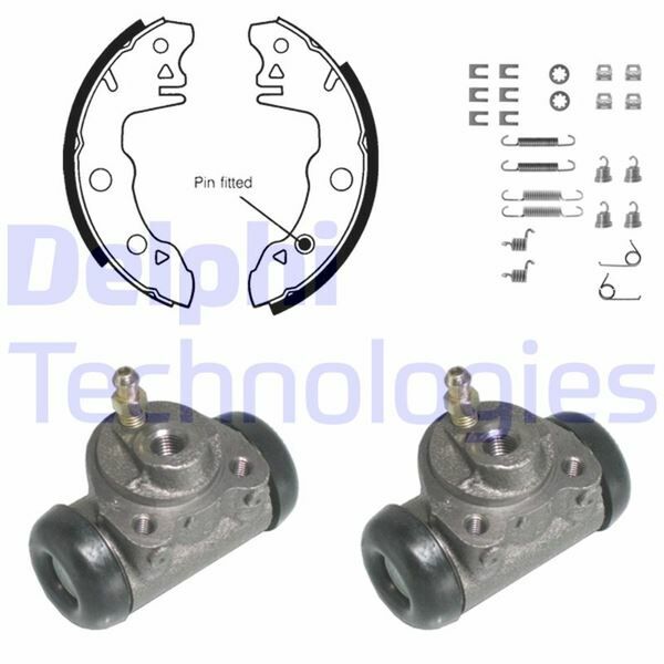 FREN PABUÇ KİTİ ARKA RENAULT 4. 5 09/80 12/85