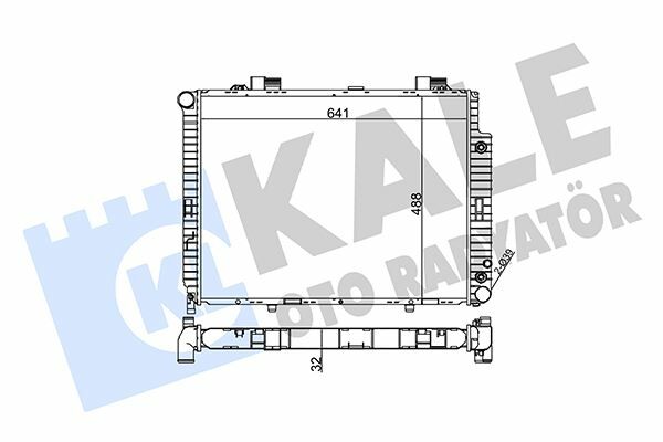 MOTOR SU RADYATORU MERCEDES M111 OM611 C208 A208 W210 S210