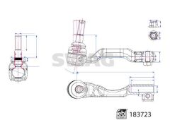 ROT BAŞI EMNİYET SOMUNLU BMW FEBI 183723