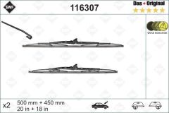 SİLECEK SWF 50 45cm SPOİLERLİ SAXO-P106-COROLLA CIVIC ACCENT ELANTRA SONATA LANCER SWIFT RAV4