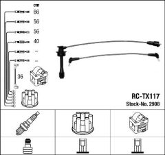 RC-TX117 ATEŞLEME KABLOSU