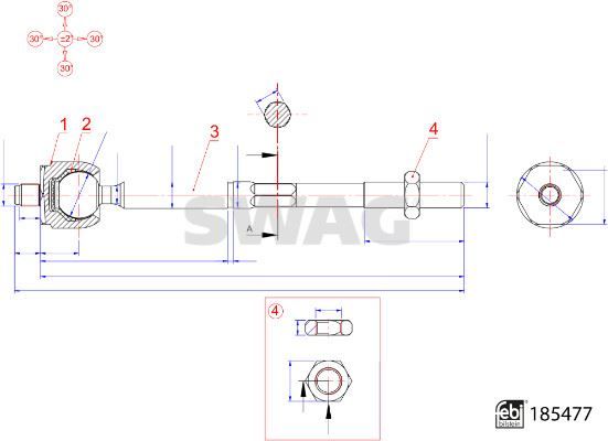 ROT MİLİ RENAULT CLIO V 19
