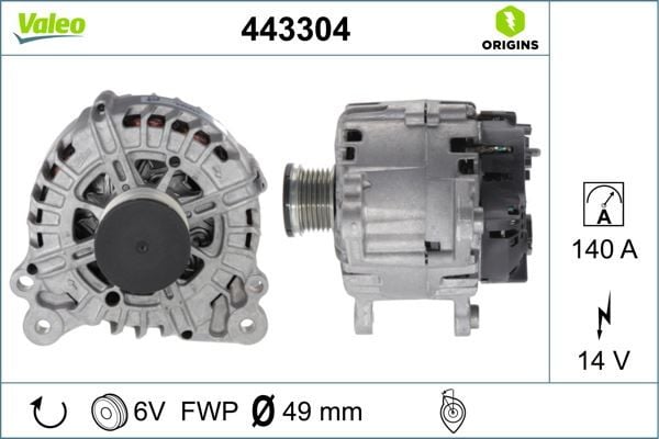 ALTERNATÖR Ibiza-Fabia-Polo-Golf-Octavia