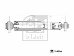 AMORTİSÖR ARKA AKS-ARKA AKS SOL-ARKA AKS SAĞ NİSSAN-OPEL-RENAULT CAR-VAUXHALL