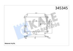 KLİMA KONDENSERİ DUCATO-BOXER-JUMPER 94-06 506x349x22 AL/AL