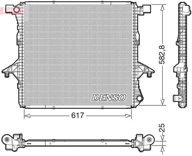RADİATOR. ENGİNE COOLİNG VW AMAROK 2H. S1 10-