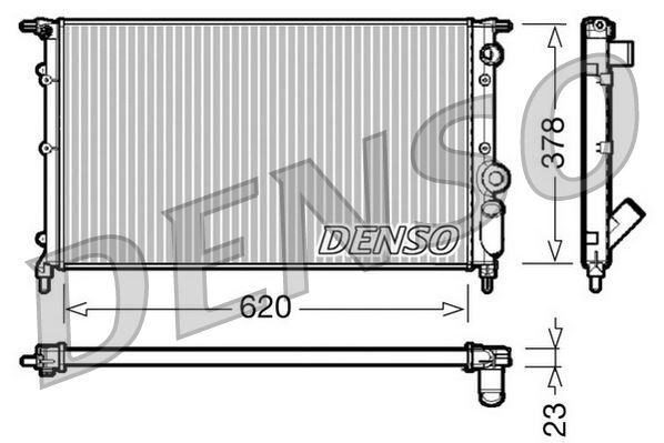 RADİATOR. ENGİNE COOLİNG RENAULT 21 86-95