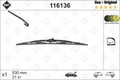 x 116190 SİLECEK 53cm x1 PASSAT-AUDI A4 TT TOLEDO CORDOBA FABIA LEON OCTAVIA ALFA 156