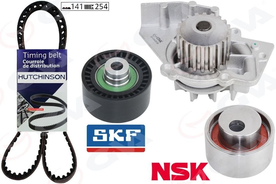 DEVİRDAİMLİ EKSANTRİK GERGİ KİTİ 141x254 SCUDO-P307-P406-PARTNER-BERLING-C5-JUMPY 2.0HDI-JTD DW10