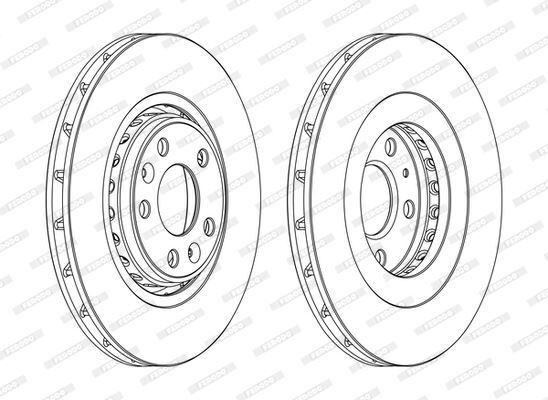ÖN FREN AYNASI RENAULT GRAND SCENIC III 09 GRAND SCENIC IV 16 LAGUNA III 07 15 LATITUDE 11 MEGANE III 09 MEGANE IV 15 MEGANE E TECH 23 320x28x5 DELİK HAVA KANALLI
