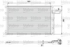KONDENSER VOLVO C30. C70