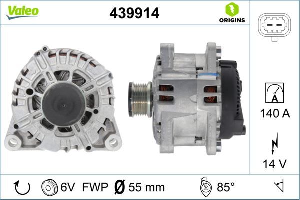 ALTERNATÖR 140A 14V FORD MONDEO IV 07 14 2.0 TDCI LAND ROVER FREELANDER 2 L359 LR2 2.2 06 12