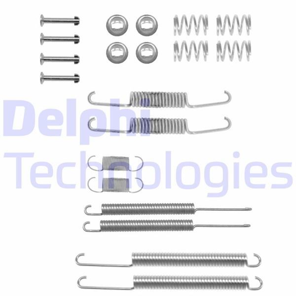 FREN PABUÇ MONTAJ TAKIMI ARKA AUDI 80. 90. 100 / VW CADDY. CADDY PİCK-UP. GOLF. JETTA 10/82 01/04