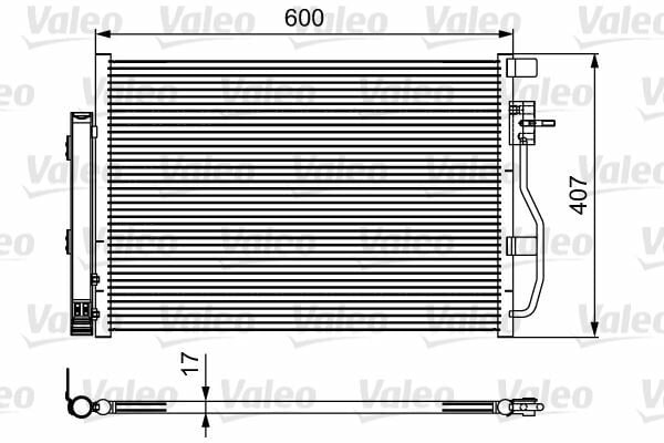 KONDENSER CHEVROLET AVEO