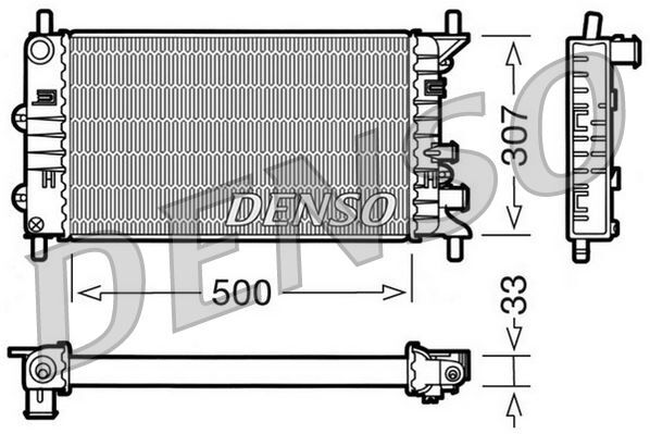 RADİATOR. ENGİNE COOLİNG FORD ESCORT V 90-95