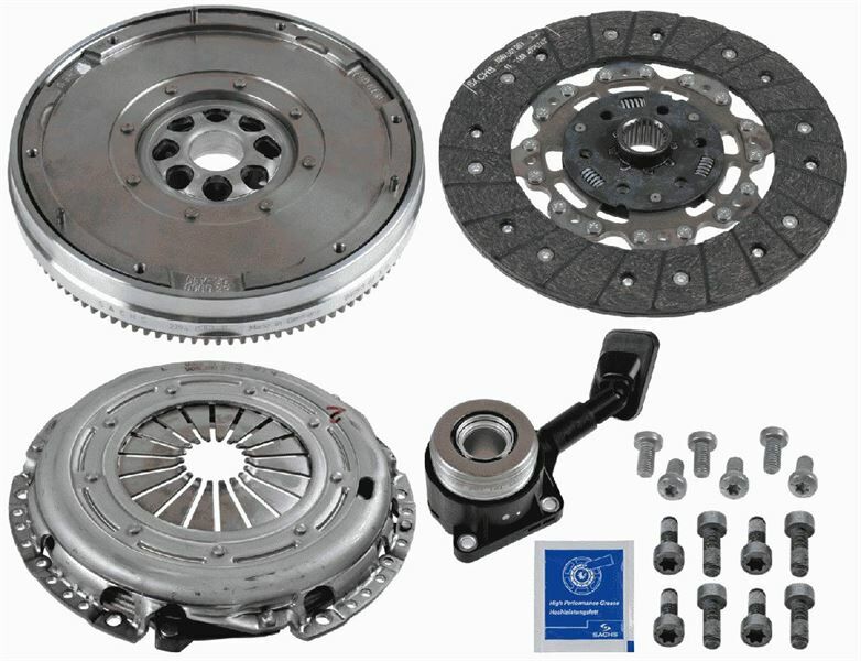 DMF KITI VOLANLI DEBRİYAJ SETİ CMAX-FOCUS II-GALAXY-KUGA-MONDEO IV-SMAX 2.0TDCİ 07 VOLVO C30 06 12 C70 II 06 12 S40 II 04 12 S80 II 08 11 V50 04 12 V70 III 07 15 2.0 TDI