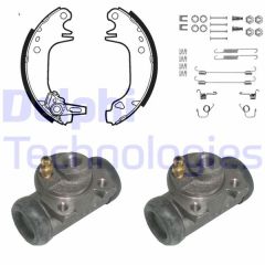 FREN PABUÇ KİTİ ARKA PEUGEOT 205 02/83