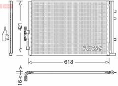 CONDENSER. AİR CONDİTİONİNG BMW X3 F25 10-17