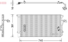 CONDENSER. AİR CONDİTİONİNG AUDI A6 4B. C5 97-05