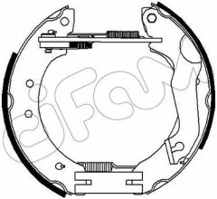 HIZLI TAMİR KİTİ PAPUÇ FREN SİLİNDİRİ YAYLAR FORD EUROPE S;1.6İ XR3İ. CABRİO / ESCORT III VAN AVA