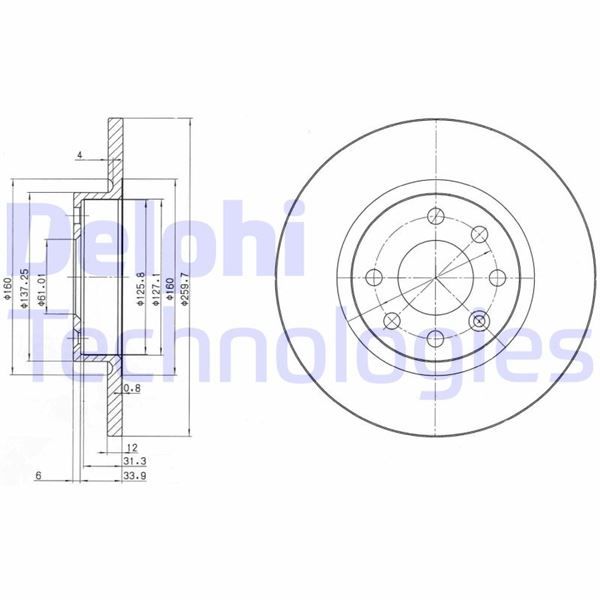 ÖN FREN DISK AYNA VOLVO 440. 460. 480 87 97