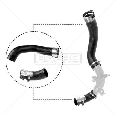 TURBO HORTUMU KİTİ 12669 12670 RENAULT CLIO IV 0.9 TCE