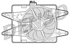 FAN. RADİATOR FIAT DOBLO 01-