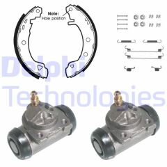 FREN PABUÇ KİTİ ARKA RENAULT EXPRESS. RAPİD 09/85 07/98