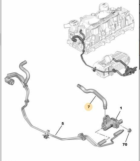 TURBO HAVA VAKUM HORTUMU P208-P301-P308-P2008-P3008-P508-C2-C3-C4-PARTNER-BERLINGO