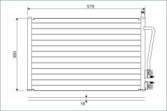 KLIMA RADYATORU KONDANSER FIESTA FUSION 1.25 1.4 1.6 1.4TDCI 02 08 MAZDA 2 125 1.4