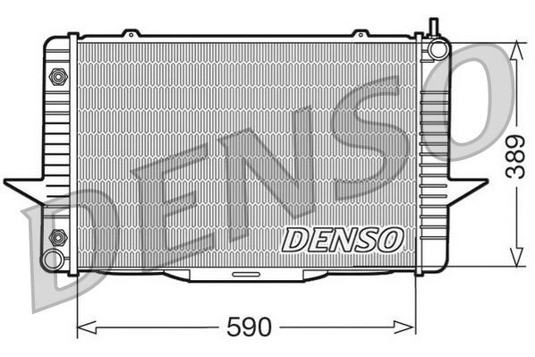 RADİATOR. ENGİNE COOLİNG VOLVO C70 I 97-05