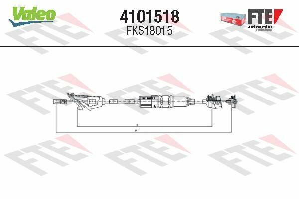DEBRİYAJ TELLERİ PEUGEOT P106 96 01 Otomatik Ayarlı