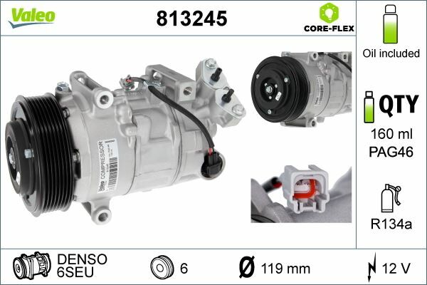 KOMPRESÖR - RENAULT MEGANE III - SCENİC III - GRAND SCENİC 1.9DCİ 2.0İ 09 11/08