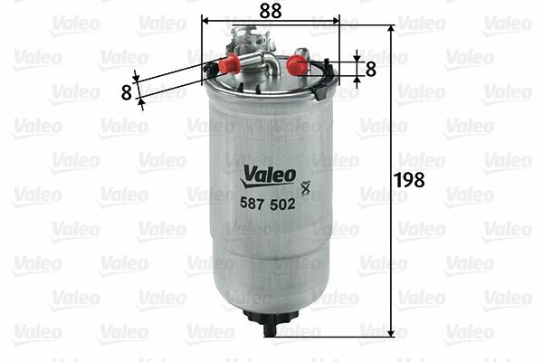 YAKIT FİLTRESİ MAZOT SEAT IBIZA IV 1.9 TDI