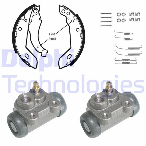 FREN PABUÇ KİTİ ARKA RENAULT 5. CLİO 01/88 02/98