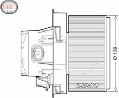 KALORİFER MOTORU PEUGEOT P207 07 13 KLİMALI VE KLİMASIZ ARAÇLAR
