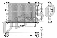 RADYATÖR BRAZİNG ASTRA F 93-98 1.4I-1.6I-2.0I KLİMASIZ MEK OTOM 538x368x26