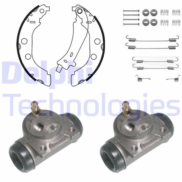 FREN PABUÇ KİTİ ARKA PEUGEOT 406 10/95 03/04