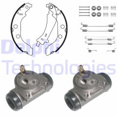 FREN PABUÇ KİTİ ARKA PEUGEOT 406 10/95 03/04