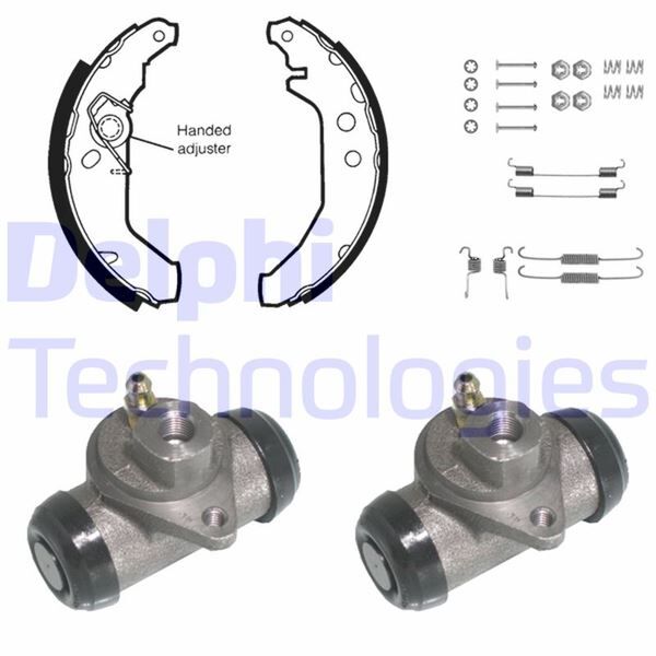 FREN PABUÇ KİTİ ARKA FORD FİESTA 02/89 07/95