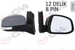 DIŞ DİKİZ AYNASI SAĞ FOCUS III 11 17 ELEKTRİKLİ ISITMALI SİNYALLİ KATLANIR SENSÖRLÜ Ç.AYDINLATMALI ASTARLI ASFERİK VM-6322-1NEBSAR