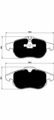 ÖN FREN BALATASI ASTRA H 05 10 VECTRA C 08.02 ZAFIRA B 05 10 SAAB 9.3 02 CROMA 06.05