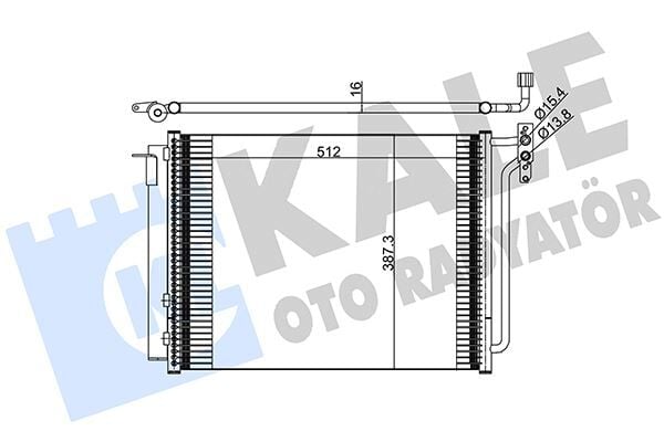KLIMA RADYATORU BMW M54 M57 N X5 E53