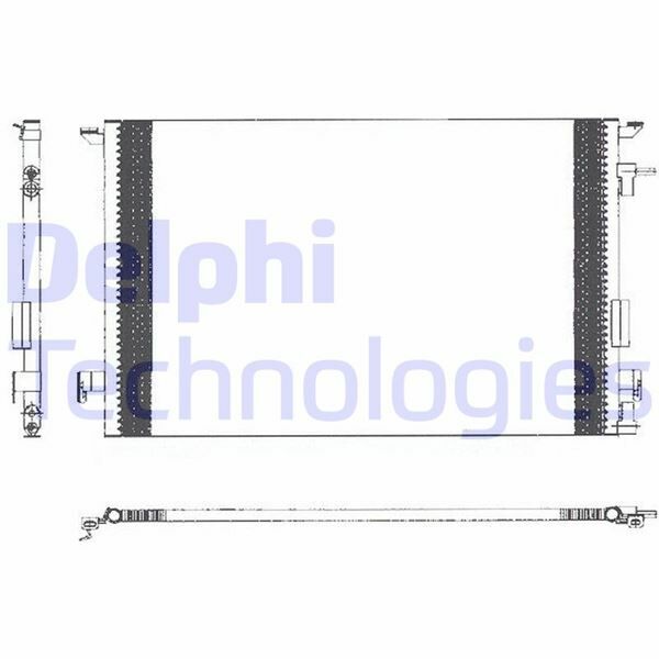 KLİMA KONDENSERİ VECTRA C 1.6i-18; 02 660x411x16
