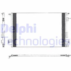 KLİMA KONDENSERİ VECTRA C 1.6i-18; 02 660x411x16